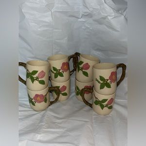 Desert rose mugs all 8